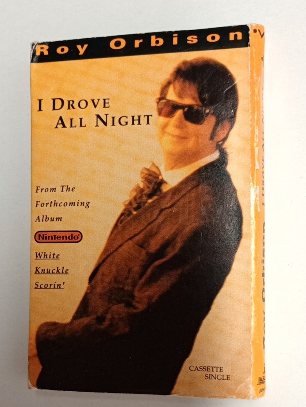 Roy Orbison 'I Drove All Night' Cassette Single - Yellow/Black